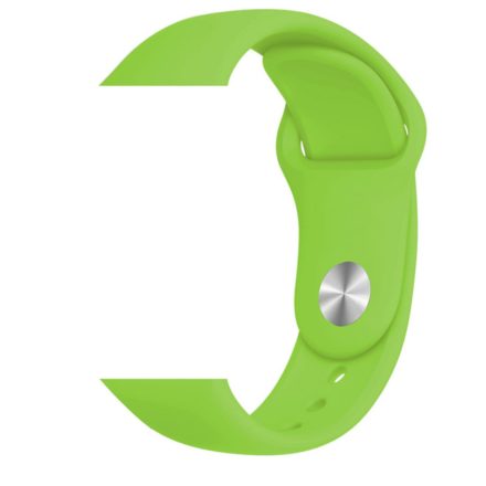 Alphajack Apple Watch 42/44/45/49 mm szilikon szíj - Zöld