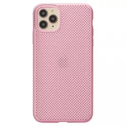   Breathing Silicone Case pink tok Apple Iphone 11 készülékhez