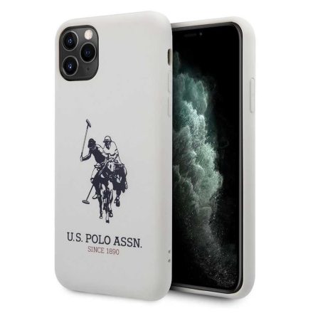 U.S. Polo tok fehér (USHCN61SLHRWH) Apple iPhone 11 készülékhez