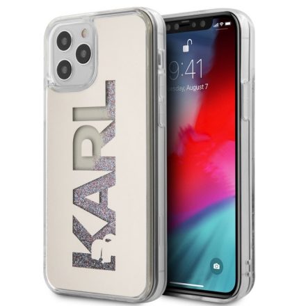 Karl Lagerfeld tok ezüst (KLHCP12LKLMLGR) Apple Iphone 12 Pro Max készülékhez