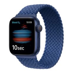   Apple Watch fonott körpánt sötétkék 38mm / 40mm S méret