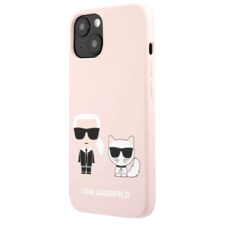 Apple iPhone 13 mini Karl Lagerfeld (KLHCP13SSSKCI) hátlap tok - Pink