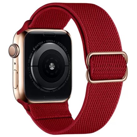 XPRO Apple Watch szövet körpánt Piros 38mm/40mm/41mm
