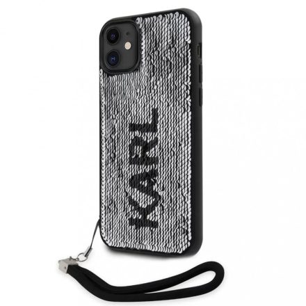 Karl Lagerfeld tok ezüst KLHCN61PSQRKS Apple Iphone 11 készülékhez