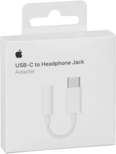 Apple Gyári USB-C to Jack Adapter - DOBOZOS (MU7E2ZM/A)