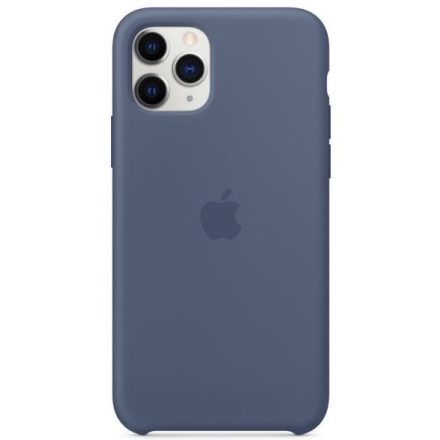 Apple iPhone 11 Pro Gyári Szilikon Tok - Alaskan Blue