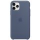 Apple iPhone 11 Pro Gyári Szilikon Tok - Alaskan Blue