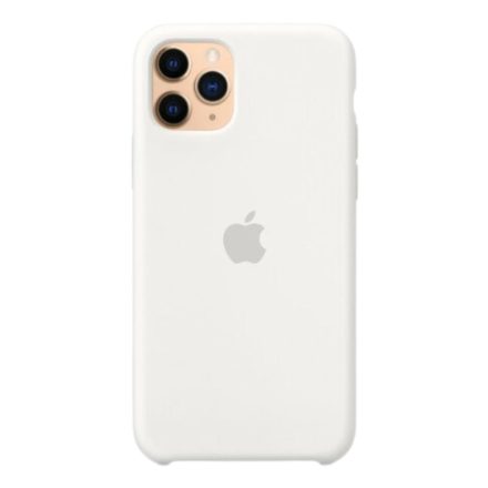 Apple iPhone 11 Pro Prémium minőségű Szilikon tok - Fehér