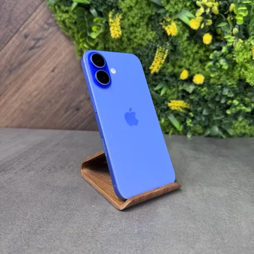 Apple iPhone 16 128GB Újszerű - Ultramarine - 1 év iON Store garancia - 27% ÁFA