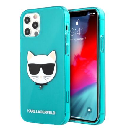 Apple Iphone 12 Pro Max Karl Lagerfeld (KLHCP12LCHTRB) tok, kék