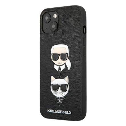 Apple iPhone 13 mini Karl Lagerfeld (KLHCP13SSAKICKCBK) műanyag tok - Fekete