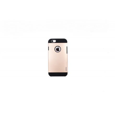 MERCURY - Goospery i-Jelly iPhone 6/6S Ütésálló Tok - Arany/Fekete