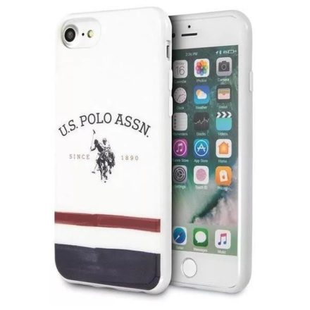 U.S. Polo tok fehér (USHCI8PCSTRB) Apple iPhone 7/8/SE (2020/22) készülékhez