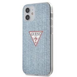   Guess tok (GUHCP12SPCUJULLB) Apple iPhone 12 Mini készülékhez - Világoskék