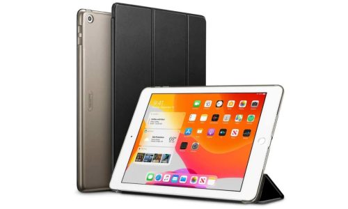 ESR Protective Case Apple iPad 10.2” (7-8 gen) oldalra nyíló könyv tok - Fekete