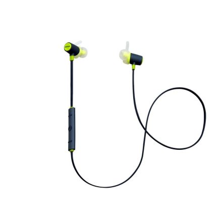 Astrum ET240 univerzális 3,5mm fülre akasztható fekete - zöld bluetooth SPORT headset beépített mikr