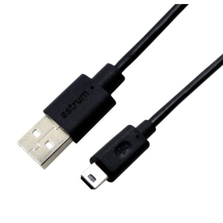 Astrum Mini USB adatkábel 1.5M fekete