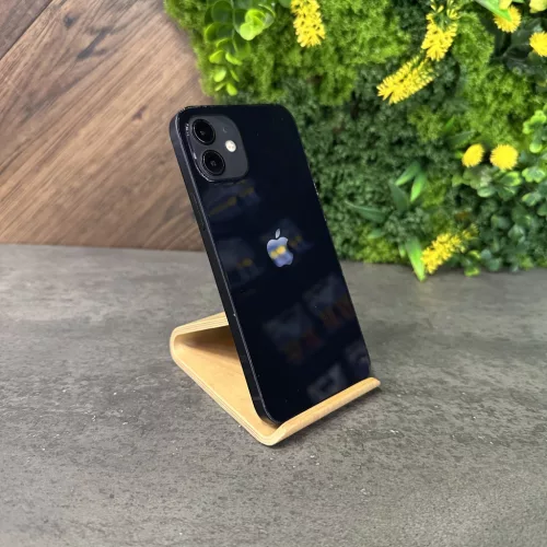 Apple iPhone 12 64GB Újszerű - Black - Dobozzal, 1 év iON Store garanciával
