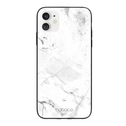   Babaco Apple iPhone 12 Mini Edzett üveg hátlapi tok - Abstrakt
