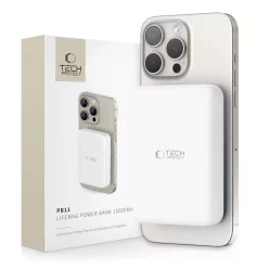   Tech-Protect PB11 LifeMag Magnetic MagSafe Powerbank 10000mAh - Fehér