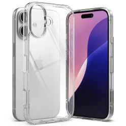   Clear Case Apple iPhone 16 Plus szilikon tok 2mm - Átlátszó