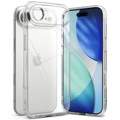   Clear Case Apple iPhone Air (6.5") szilikon tok 2mm kamera védelemmel - Átlátszó