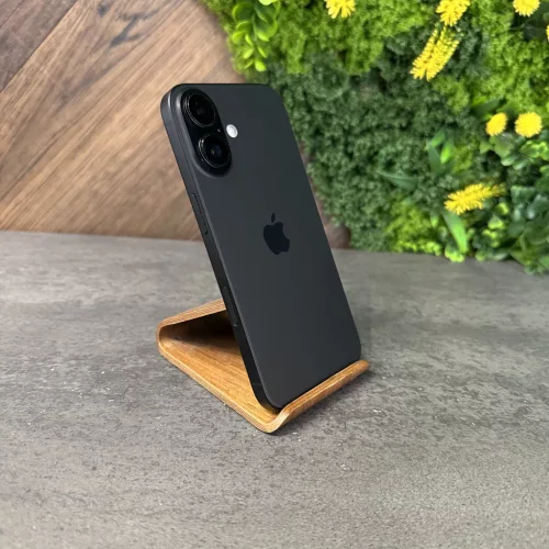 Apple iPhone 16 128GB Újszerű - Black - Dobozzal, 1 év iON Store garanciával