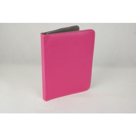 PM - Univerzális 8" Tablet Tok kitámasztható csatos - Pink