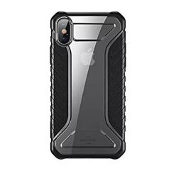   Baseus - iPhone Xs Max Race Case abroncs mintás erősített tok - fekete