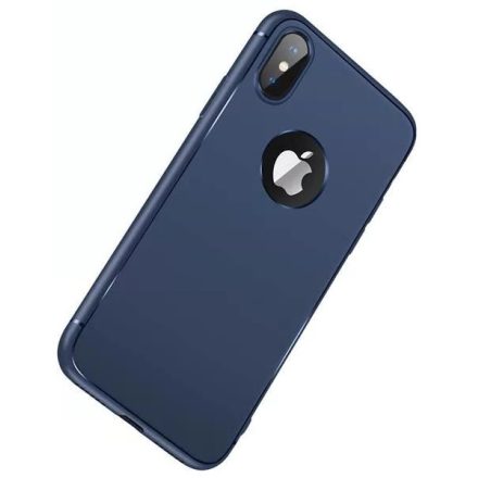 JOYROOM - JR-BP356 iPhone X/XS Comfort&Thin TPU hátlapi tok - Kék