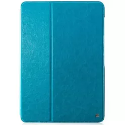   Hoco - Crystal series bőr Samsung Tab Pro 12.2 SM-T900 tablet tok - kék