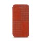 Hoco - Crystal series fashion bőr iPhone 6/6s könyv tok - barna