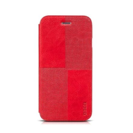 Hoco - Crystal series fashion bőr iPhone 6/6s könyv tok - piros