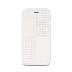   Hoco - Crystal series fashion bőr iPhone 6/6s könyv tok - fehér
