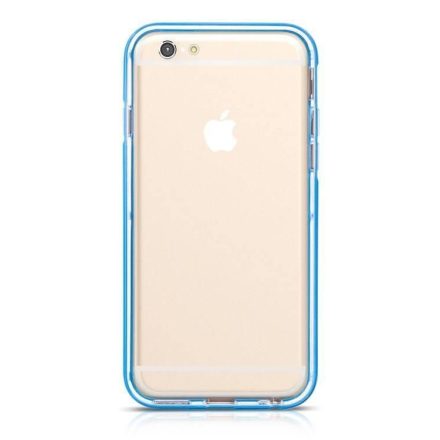 Hoco - Ster series fényes keretes két részes hibrid iPhone 6/6s tok - kék