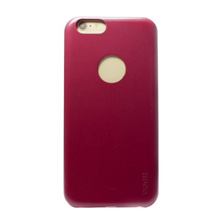 Hoco - Slimfit series bőr iPhone 6plus/6splus hátlapi tok - pink