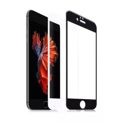   Hoco - Ghost series Full Original iPhone 6plus/6splus kijelzővédő üvegfólia - fehér