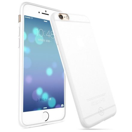 Hoco - Light series Frosted ultra vékony iPhone 6/6s tok - fehér