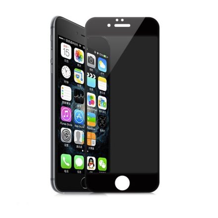 Hoco - Ghost series Full Privacy iPhone 6plus/6splus kijelzővédő üvegfólia - fekete