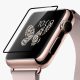 Hoco - 0,1 mm edzett üveg full fekete keretes Apple Watch 38 mm
