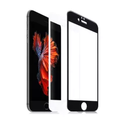   Hoco - Ghost series Full nano iPhone 6plus/6splus kijelzővédő üvegfólia - fehér