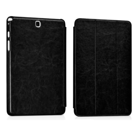 Hoco - Crystal series bőr Samsung Tab A 9.7 SM-T550 T555 tablet tok - fekete