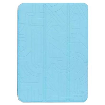 Hoco - Cube series nyomott mintázatú  iPad mini 4 tablet tok - kék