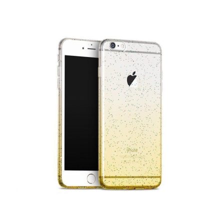 Hoco - Super star series csillámos színátmenetes iPhone 6/6s tok - arany