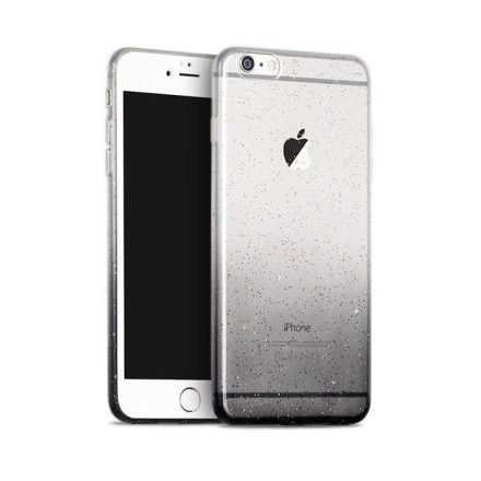 Hoco - Super star series csillámos színátmenetes iPhone 6plus/6splus tok - fekete