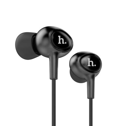 Hoco - M3 univerzális stereo fülhallgató mikrofonnal 120cm - fekete