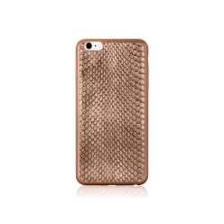   Hoco - Ultra thin series ultra vékony kígyó bőr mintás iPhone 6/6s tok - barna