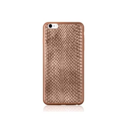 Hoco - Ultra thin series ultra vékony kígyó bőr mintás iPhone 6plus/6splus tok - barna