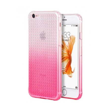Hoco - Diamond series színátmenetes gyémánt mintás iPhone 6/6s tok - pink