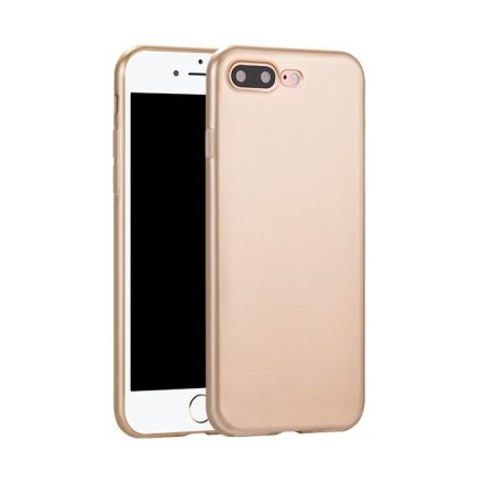 Hoco - Light series színes TPU szilikon iPhone 7 Plus/iPhone 8 Plus védőtok - arany